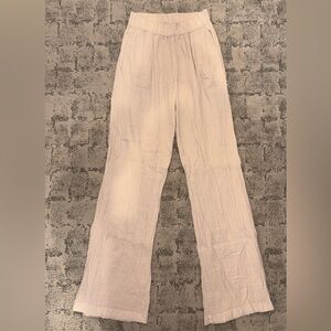 SHEIN Light Pink Wide Leg Pants